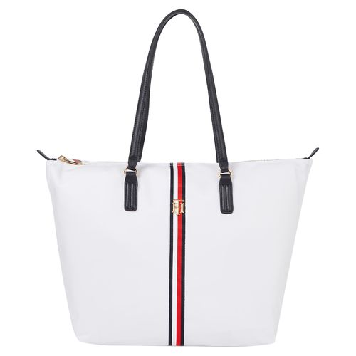 Tommy Hilfiger Poppy Tote Corp White